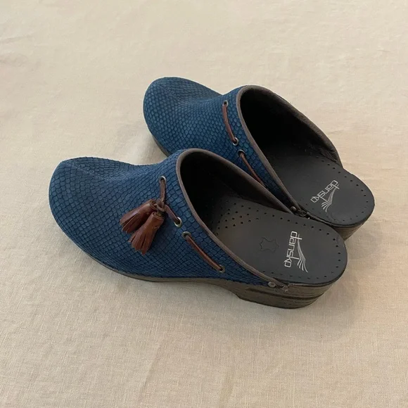 Dansko Shannon Mule Leather Snake Pattern - Picture 2 of 11